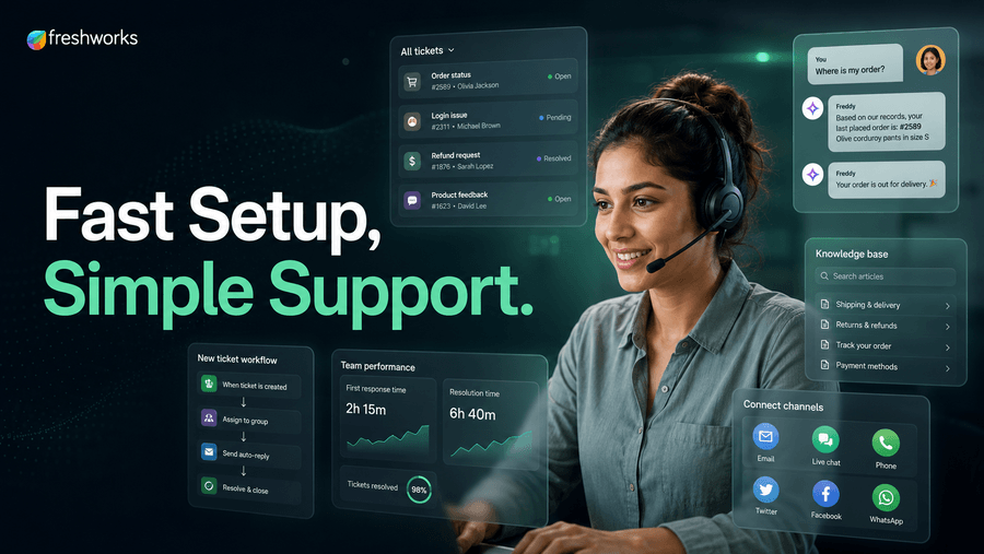 freshdesk omnichannel software